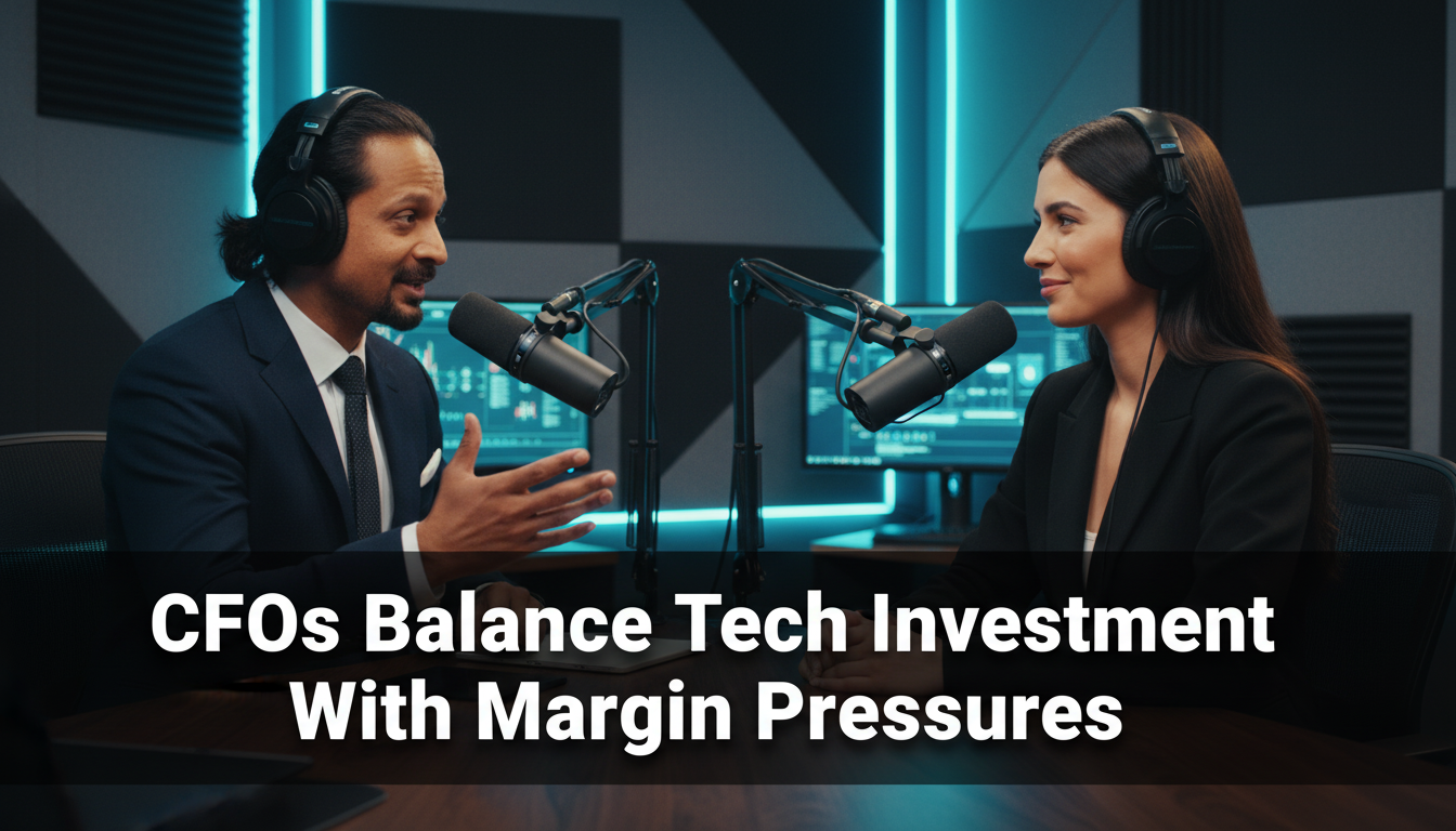 CFOs Manage Tech Investment With Margin Pressures
