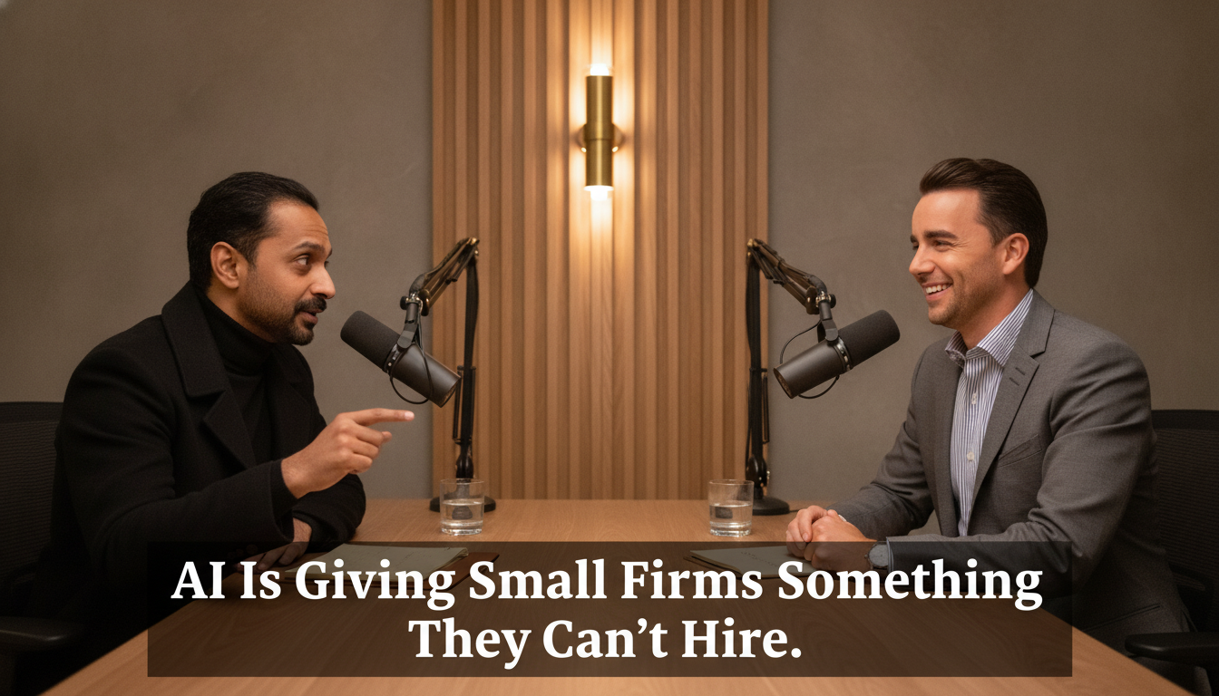 AI Is Giving Small Firms Something They Can’t Hire