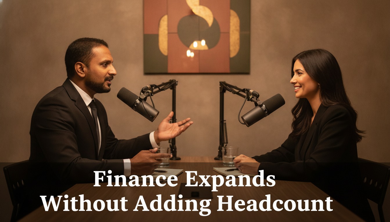 Finance Expands Without Adding Headcount